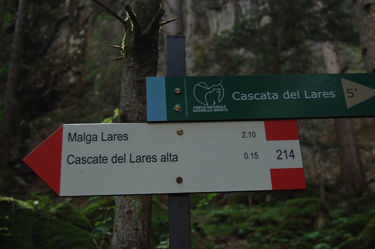 Parco Adamello/Brenta - le cascate Nardis e Lares